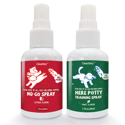 No Go & Here Potty Training Spray - Dog Pee Spray - Helps Dogs Develop Proper Potty Habits - Essential Potty Spray for Puppies